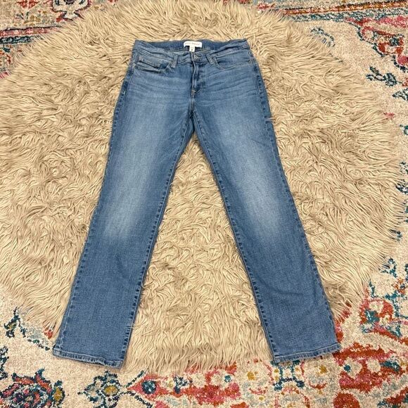 Lucky Brand Sweet Mid Rise Straight jeans size 8/29 - Picture 1 of 5
